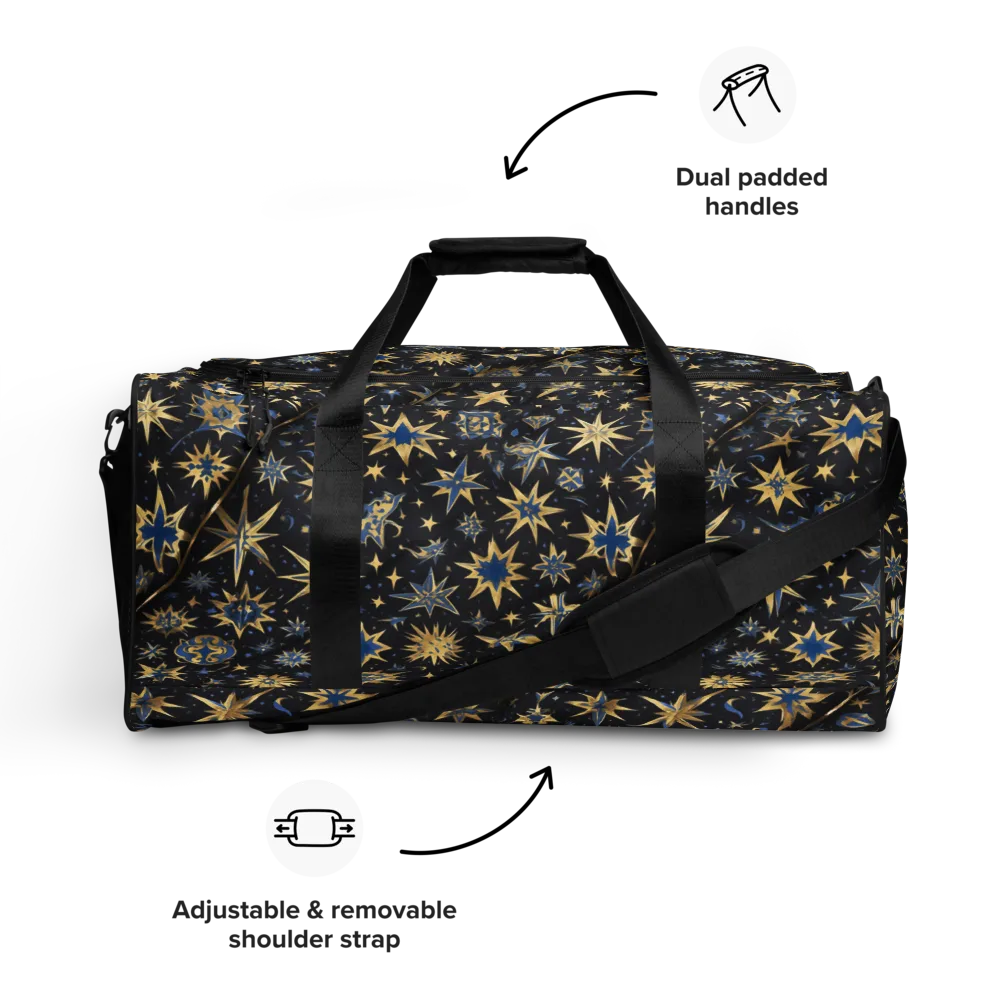 Celestial Gild on Duffle Bag — Front