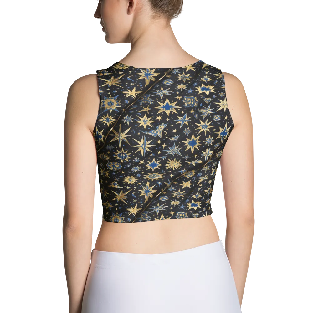 Celestial Gild on Crop Top — Back