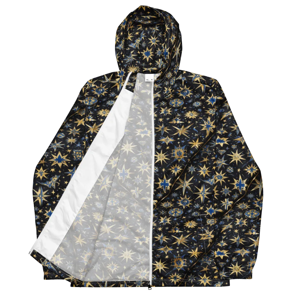 Celestial Gild on Men's Windbreaker — Front
