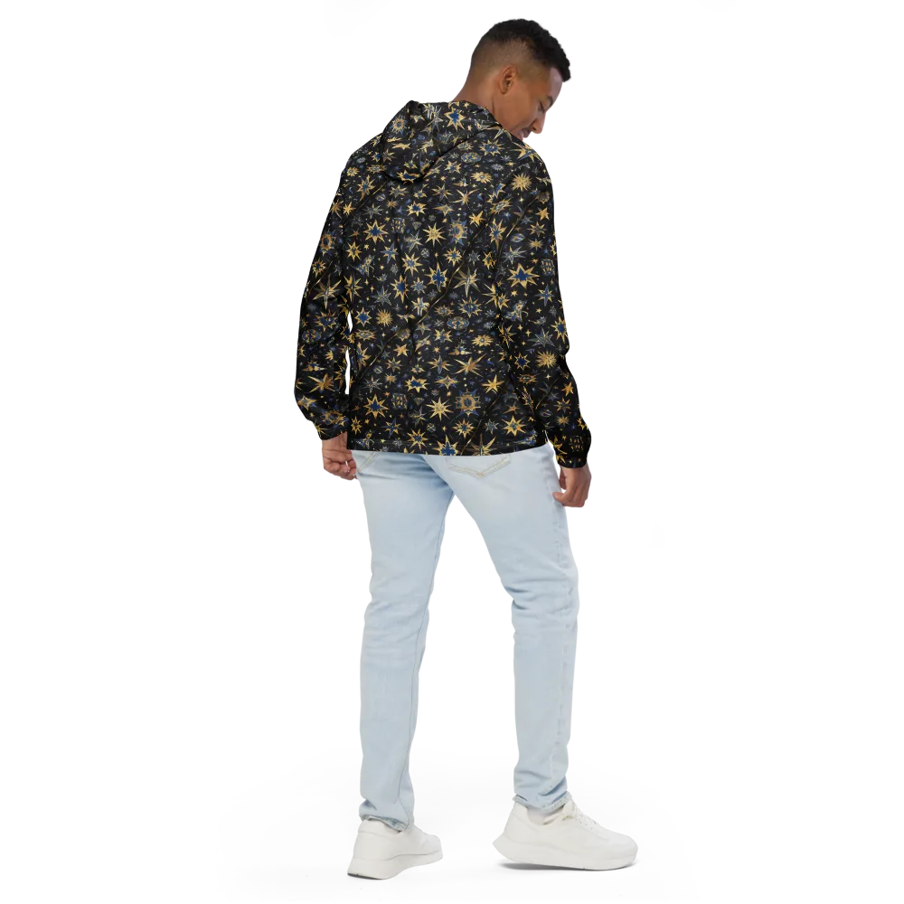 Celestial Gild on Men's Windbreaker — Back