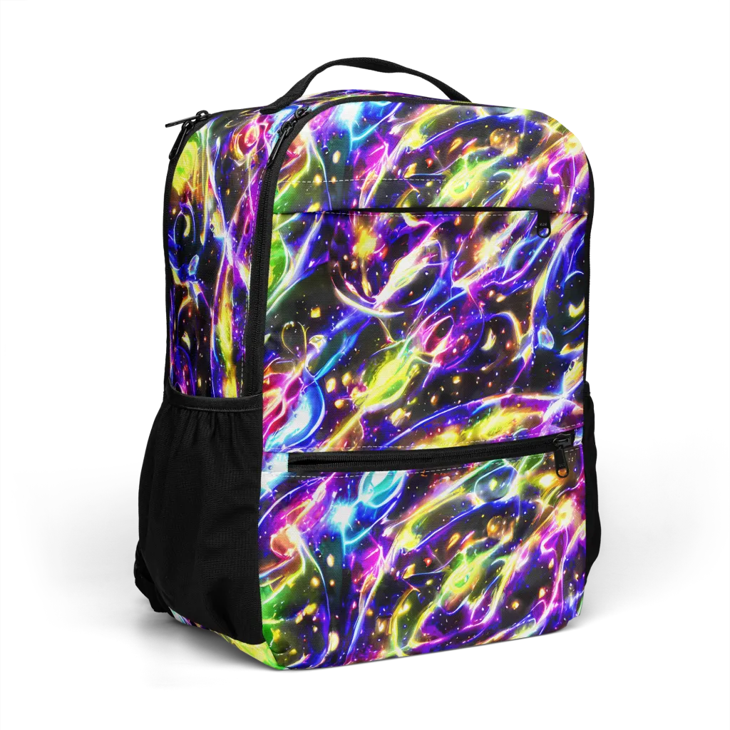 Prismatic Storm on Utility Backpack — Right Front