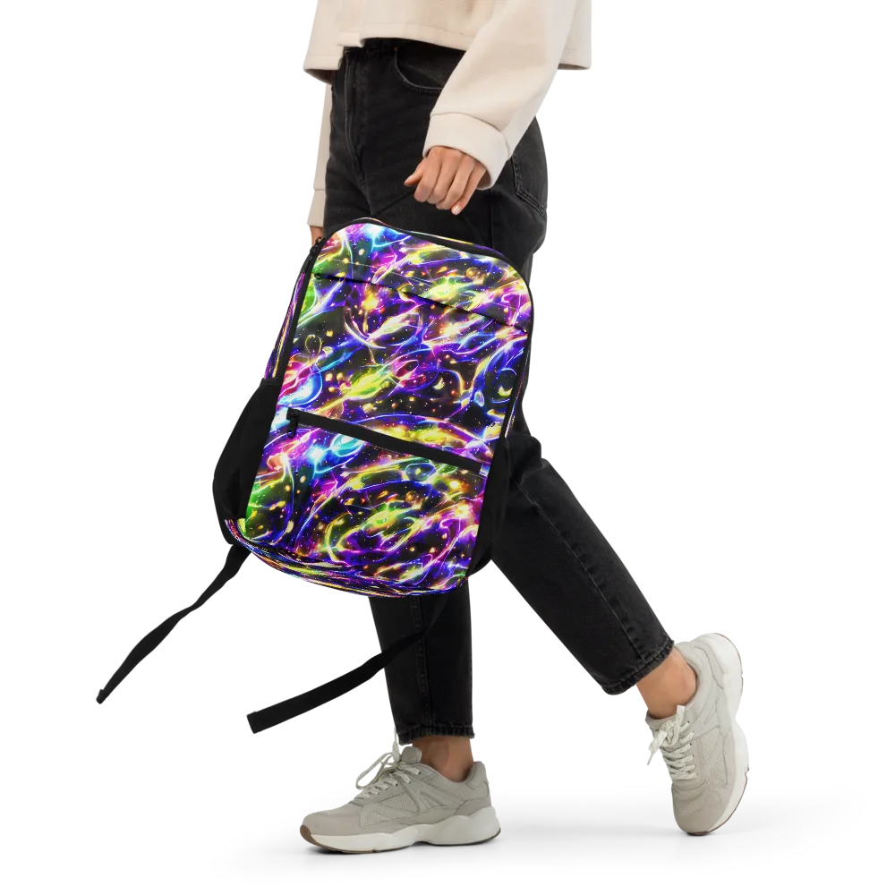 Prismatic Storm on Utility Backpack — Front