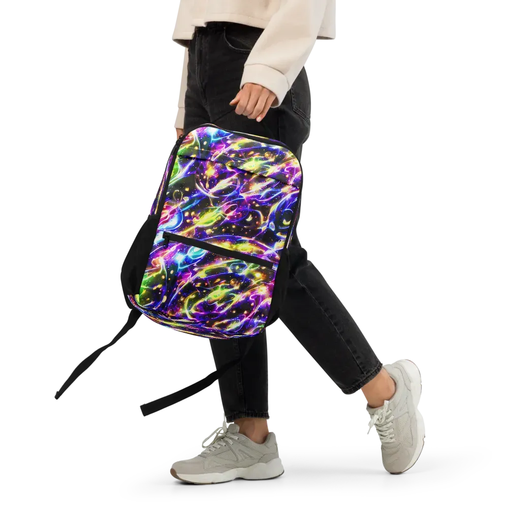 Prismatic Storm on Utility Backpack — Front