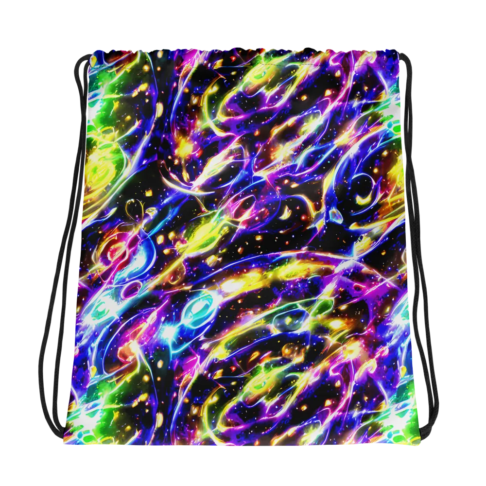 Prismatic Storm on Drawstring Bag — Photo