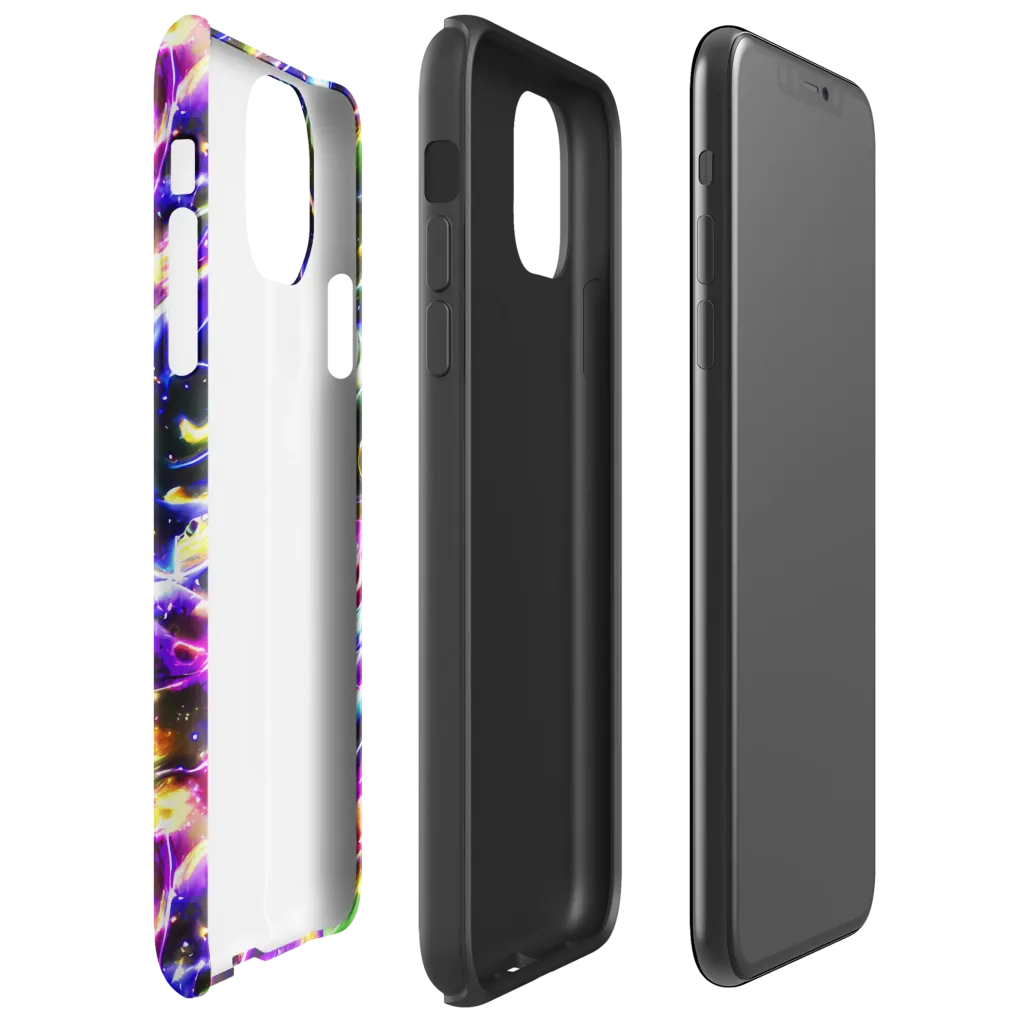 Prismatic Storm on Tough Case for iPhone® — Right