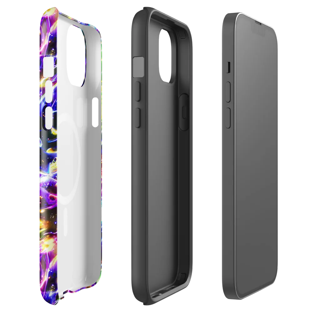 Prismatic Storm on MagSafe Tough Case for iPhone® — Front