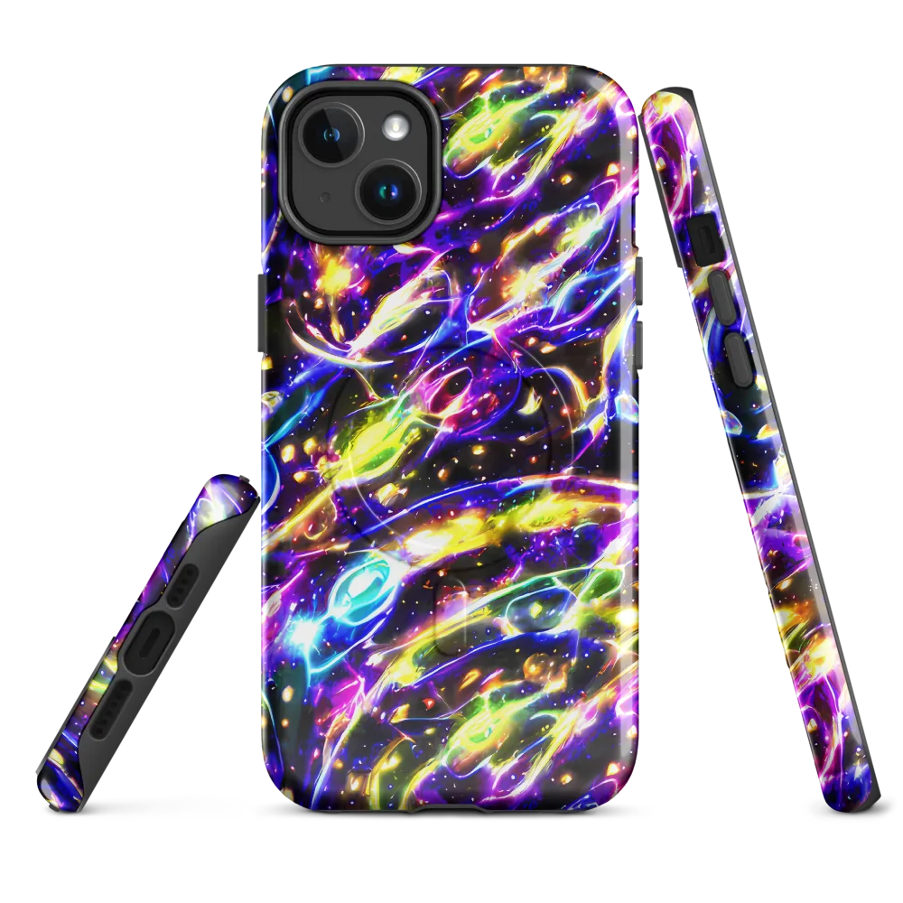 Prismatic Storm on MagSafe Tough Case for iPhone® — Front
