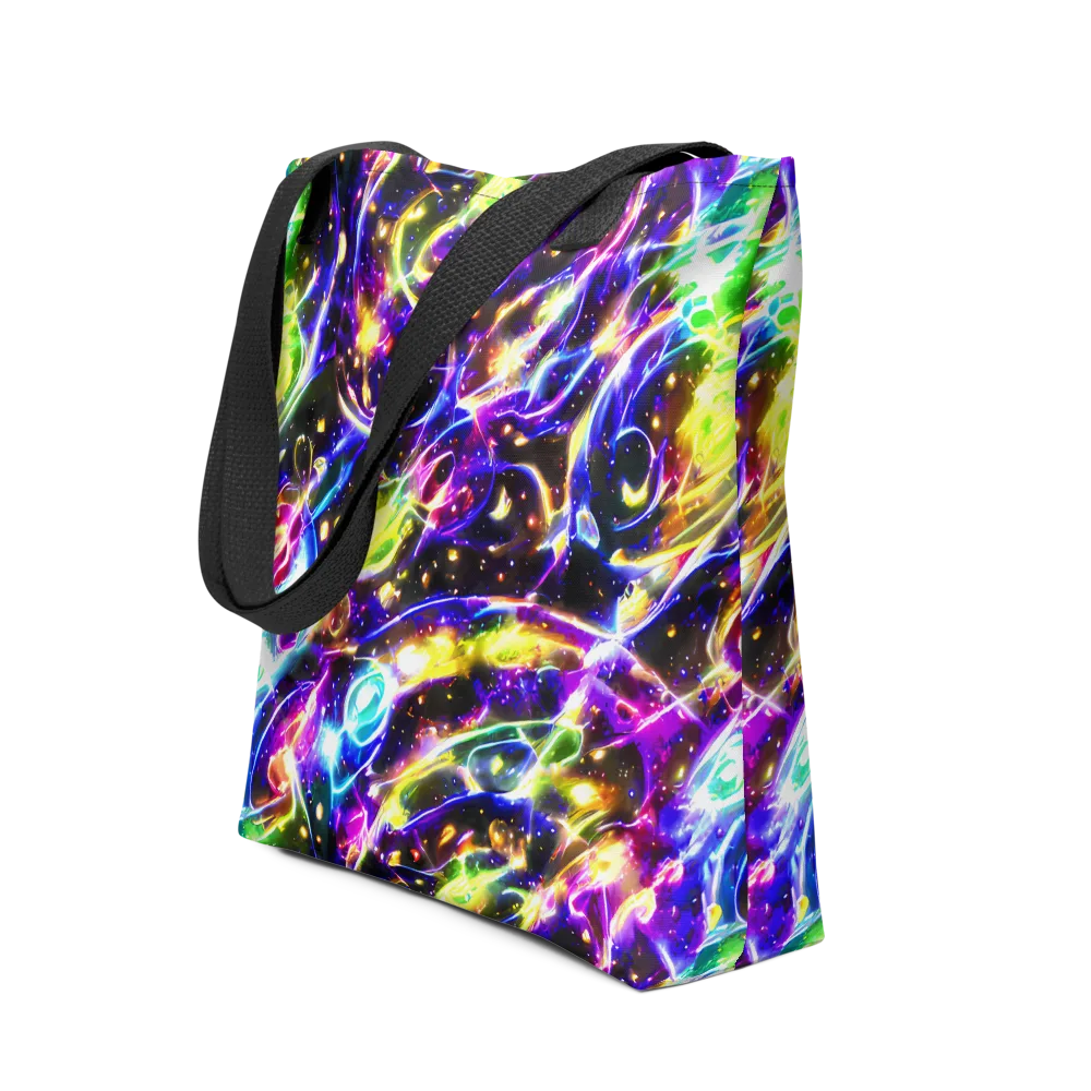 Prismatic Storm on Tote Bag — Front