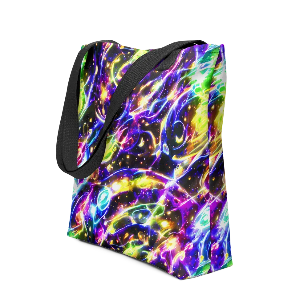 Prismatic Storm on Tote Bag — Front