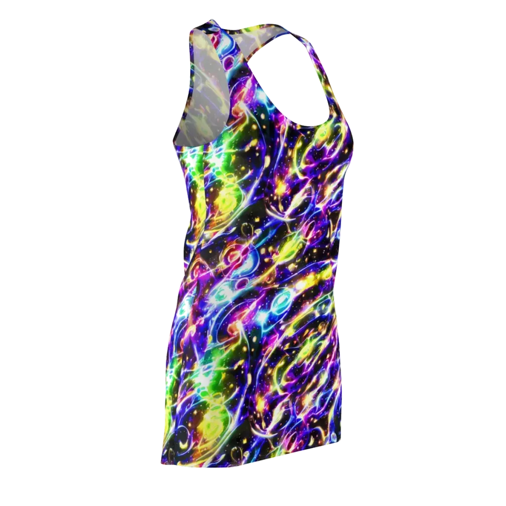 Prismatic Storm on Racerback Dress — Front Side
