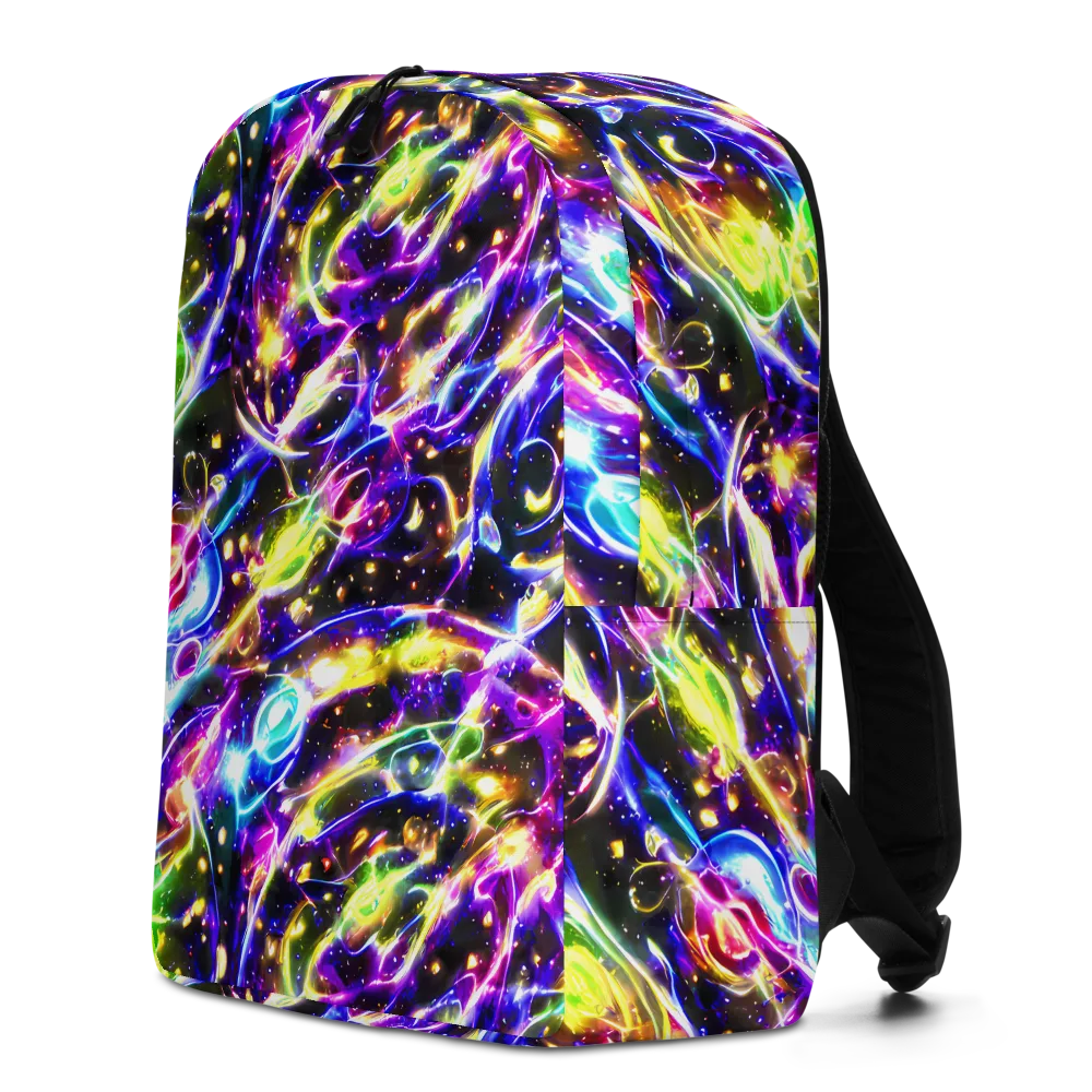 Prismatic Storm on Minimalist Backpack — Left