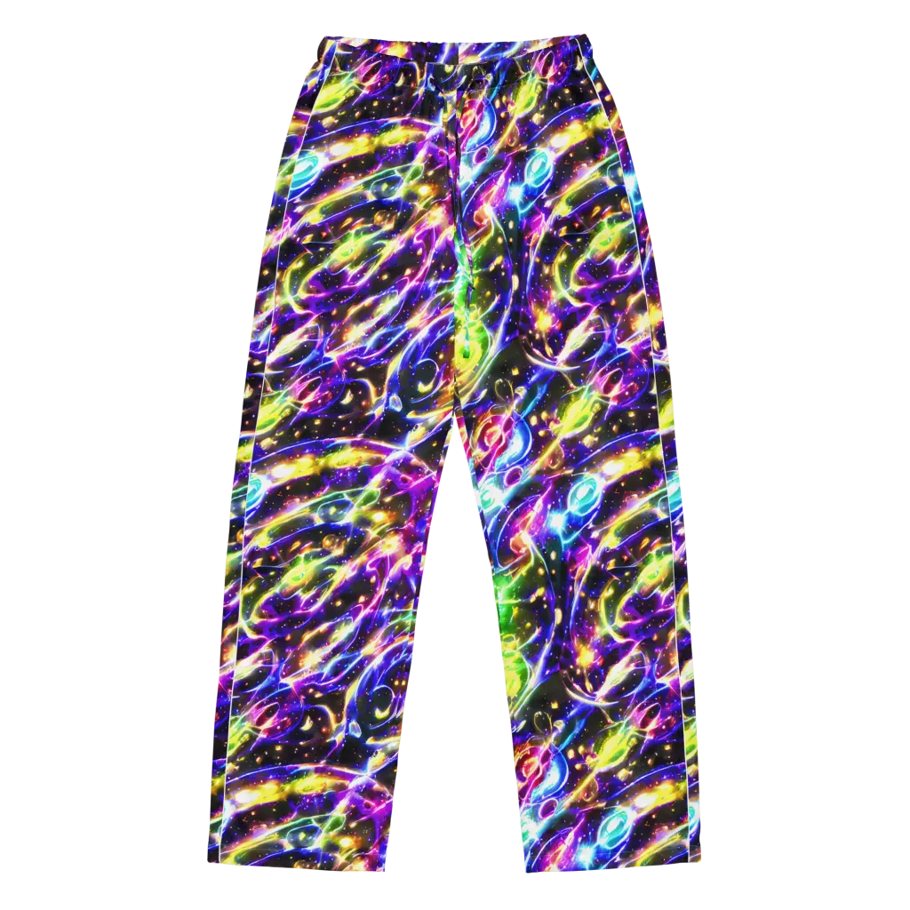 Prismatic Storm on Women's Pajama Pants — Front