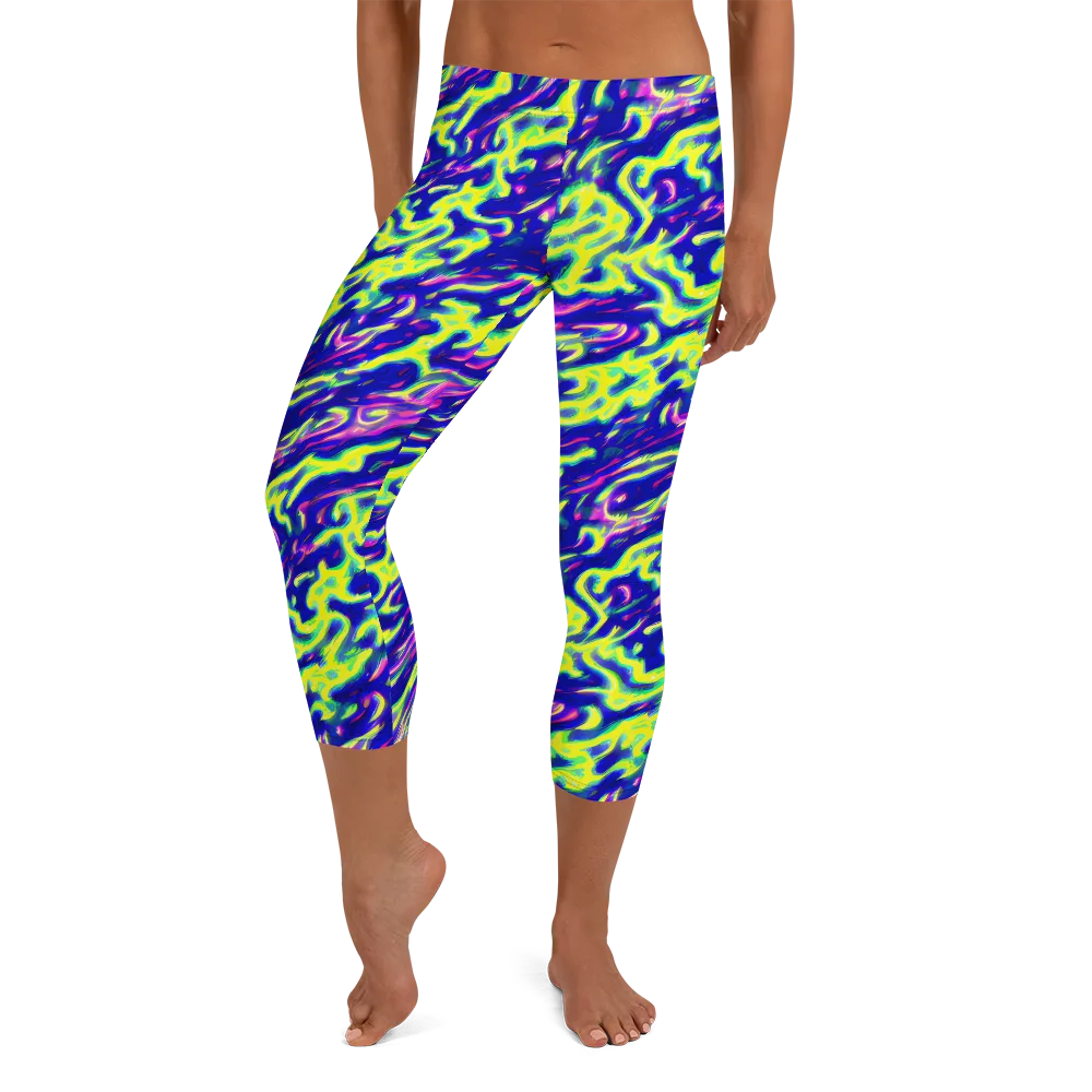 Hyperfluid on Capri Leggings — Front