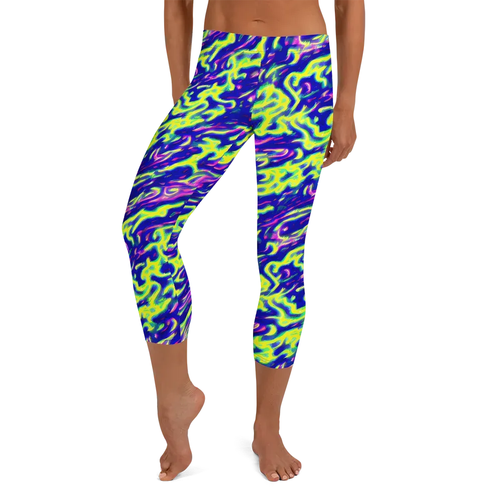 Hyperfluid on Capri Leggings — Front