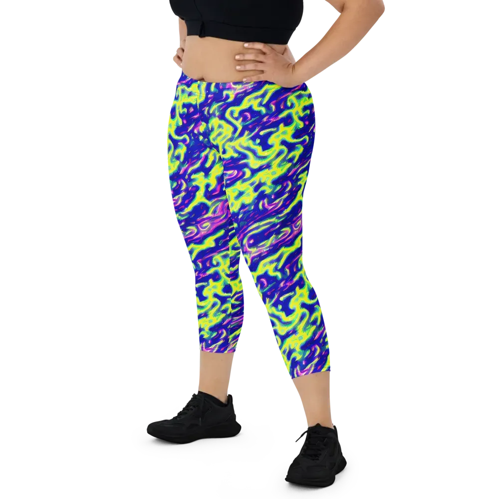 Hyperfluid on Capri Leggings — Front