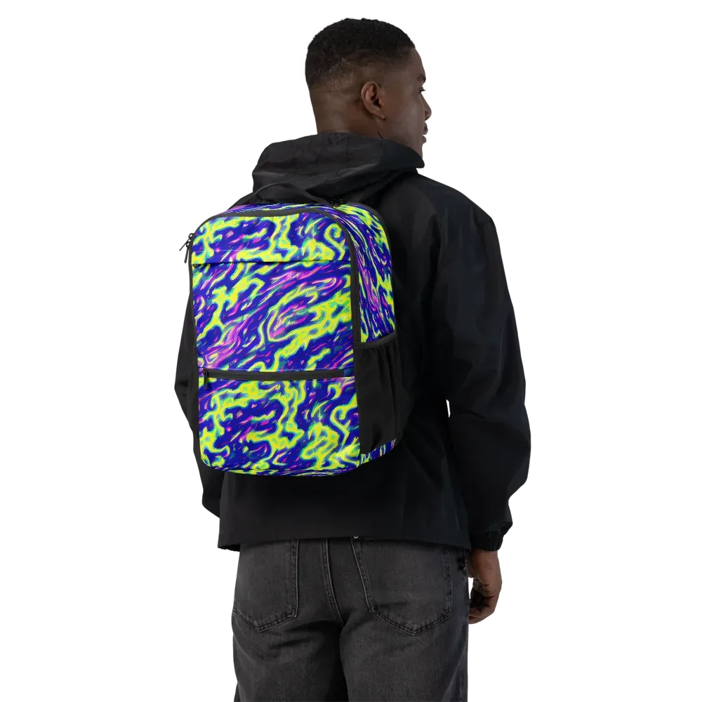 Hyperfluid on Utility Backpack — Back