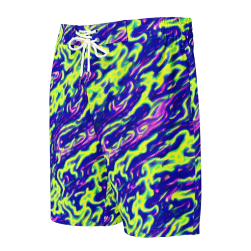 Hyperfluid on a Men's Board Shorts