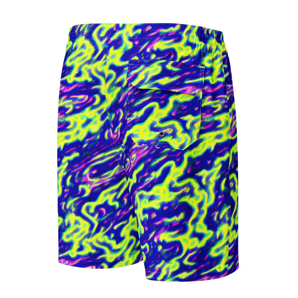 Hyperfluid on Men's Board Shorts — Back