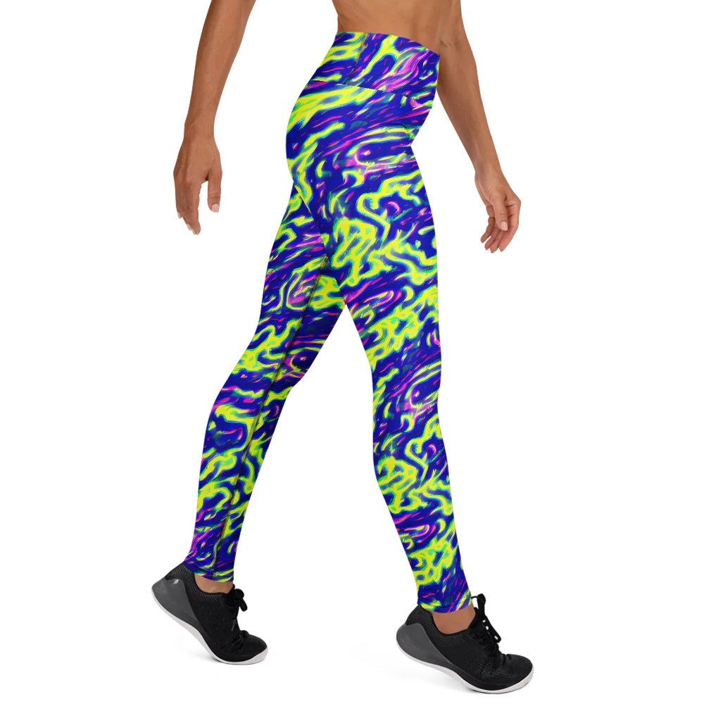Hyperfluid on Yoga Leggings — Right