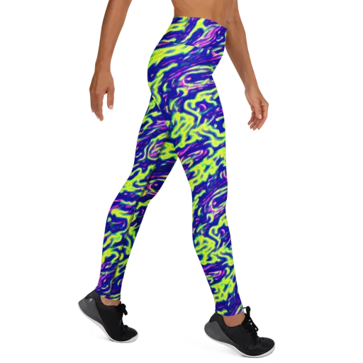 Hyperfluid on a Yoga Leggings