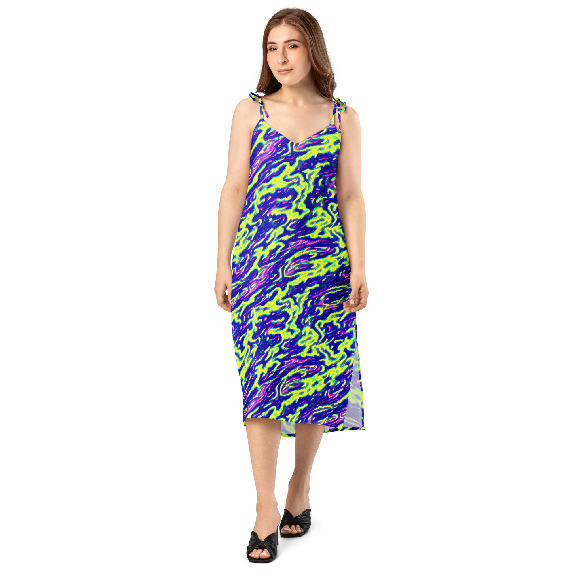 Hyperfluid on Slip Dress — Front