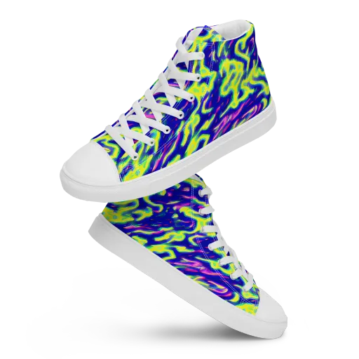 Hyperfluid on a Women's High Top Canvas Shoes