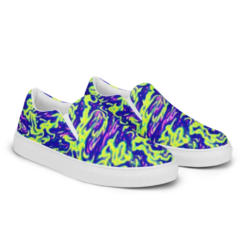 Hyperfluid on a Men's Slip-On Canvas Shoes