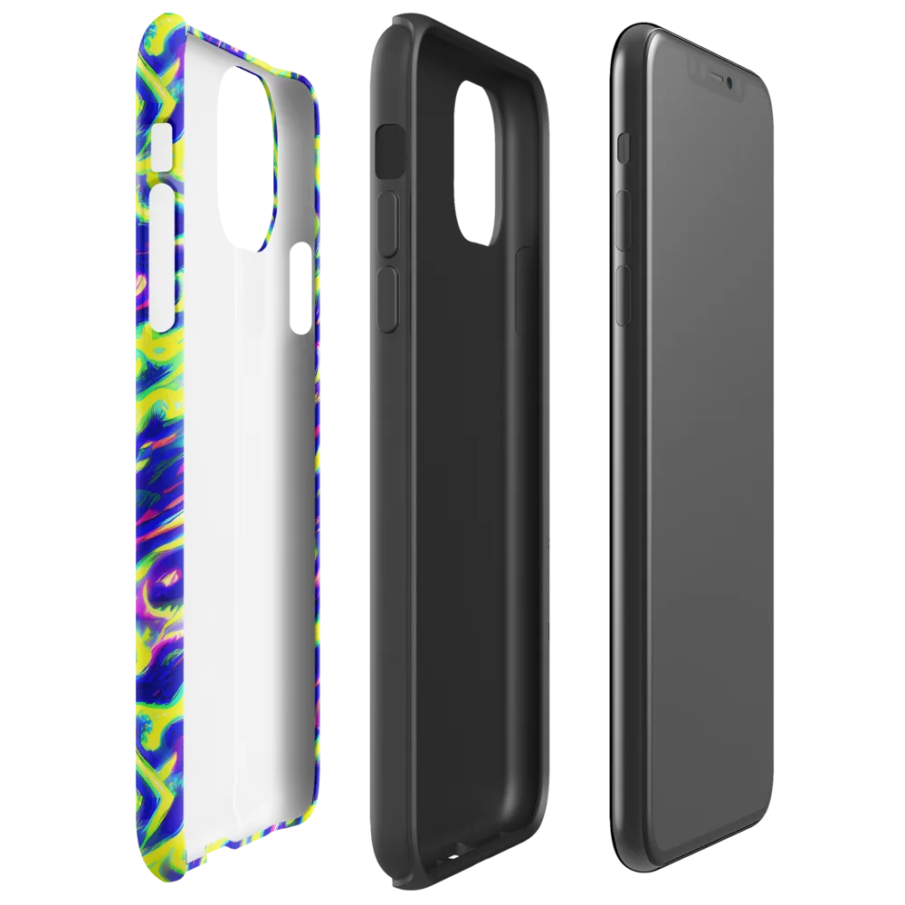 Hyperfluid on Tough Case for iPhone® — Right
