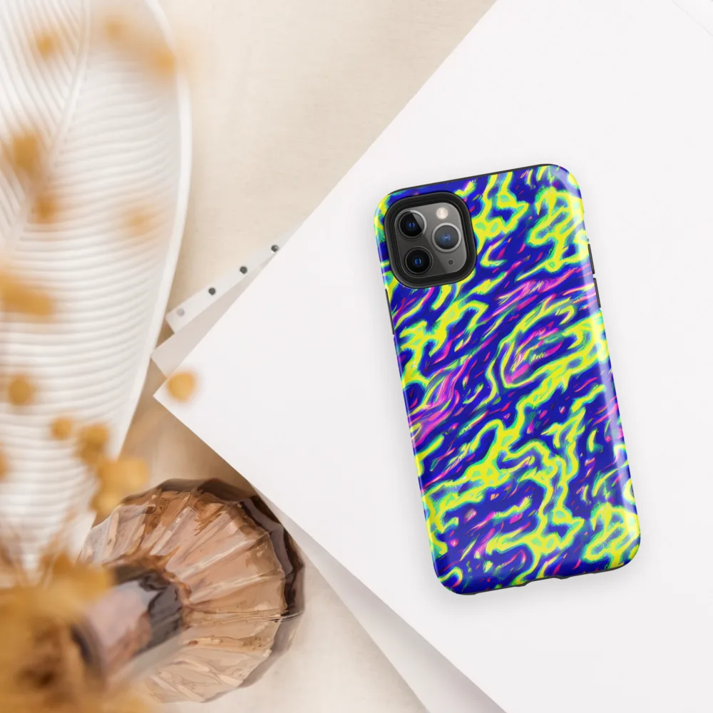 Hyperfluid on Tough Case for iPhone® — Front