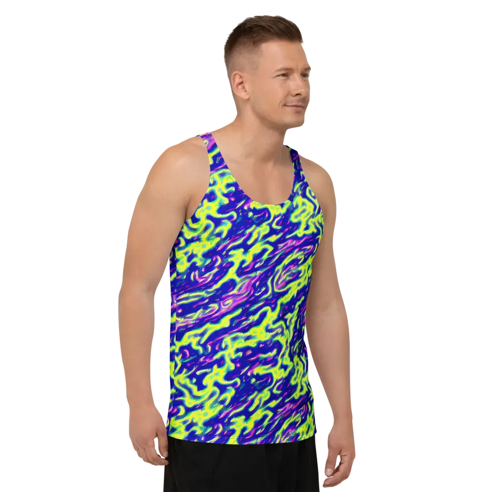 Hyperfluid on Men's Tank Top — Right Front