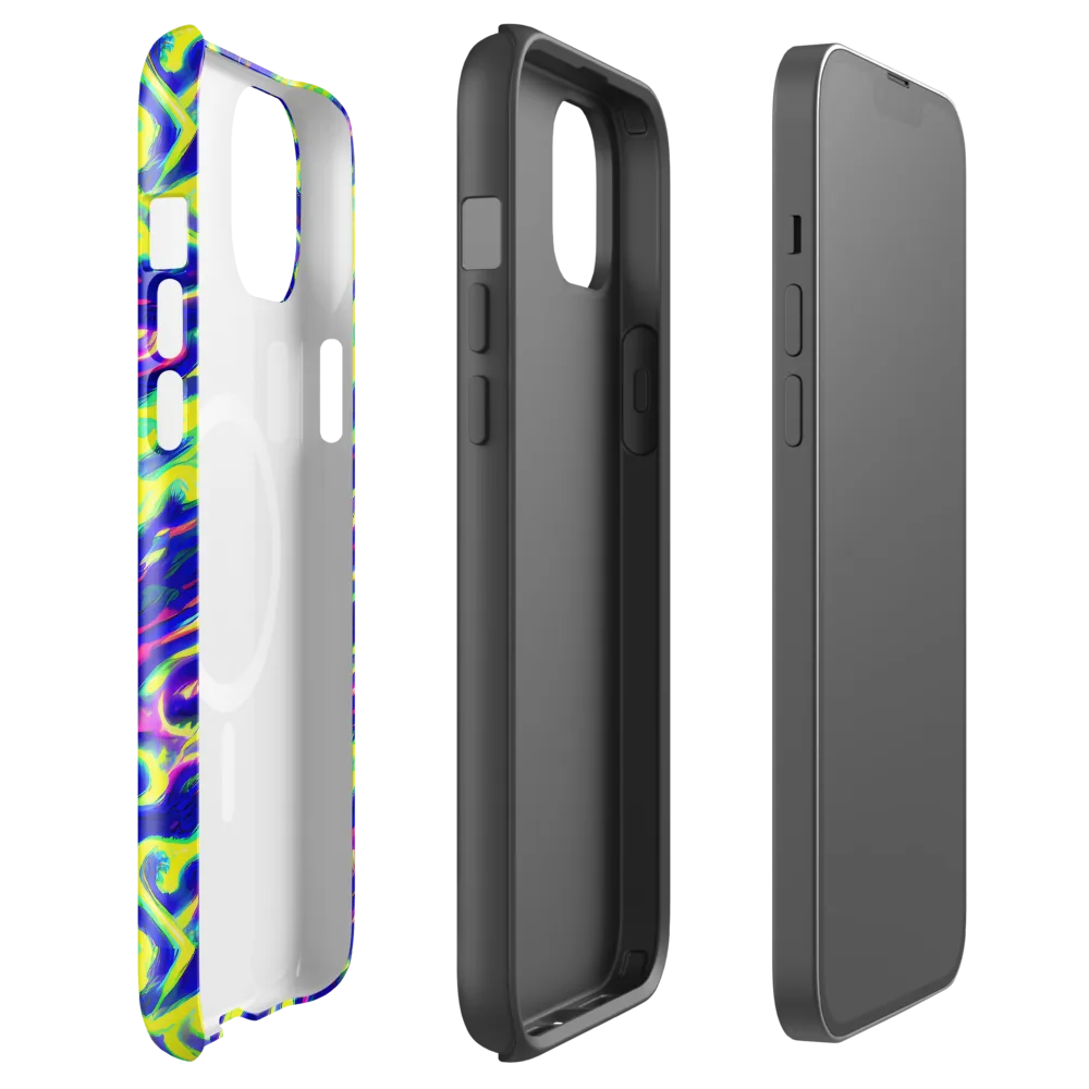 Hyperfluid on MagSafe Tough Case for iPhone® — Front