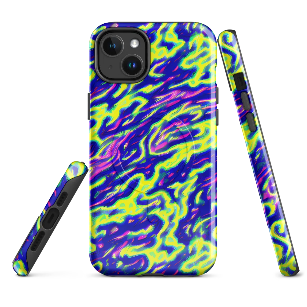 Hyperfluid on MagSafe Tough Case for iPhone® — Front