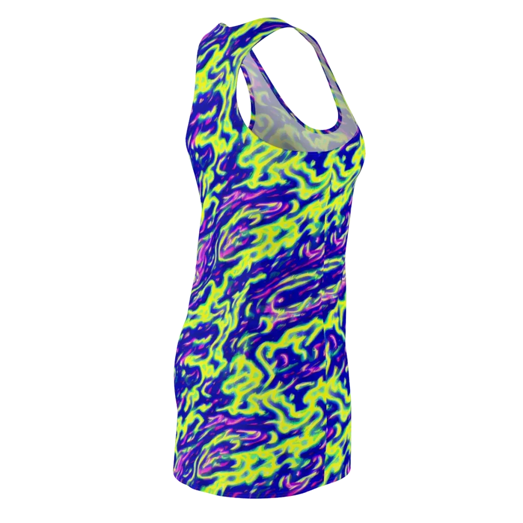 Hyperfluid on Racerback Dress — Back Side