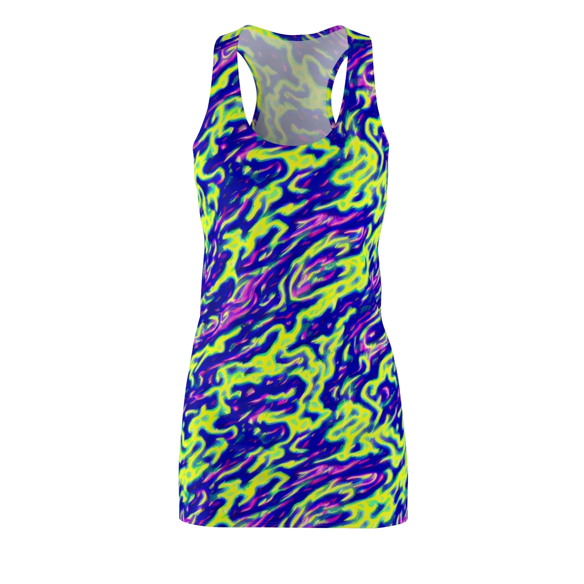 Hyperfluid on Racerback Dress — Front