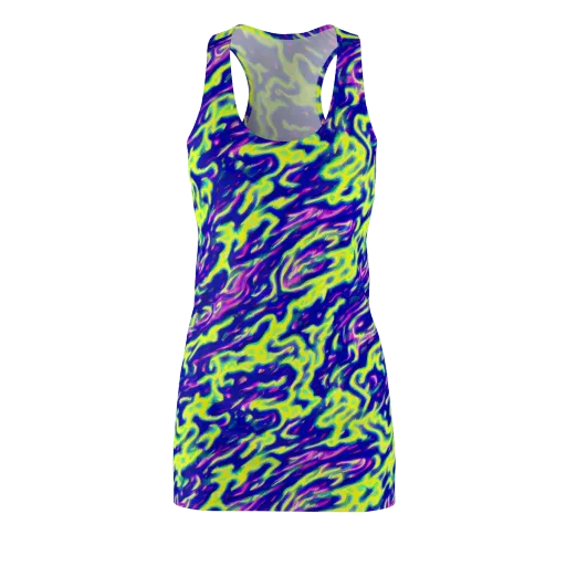 Hyperfluid on a Racerback Dress