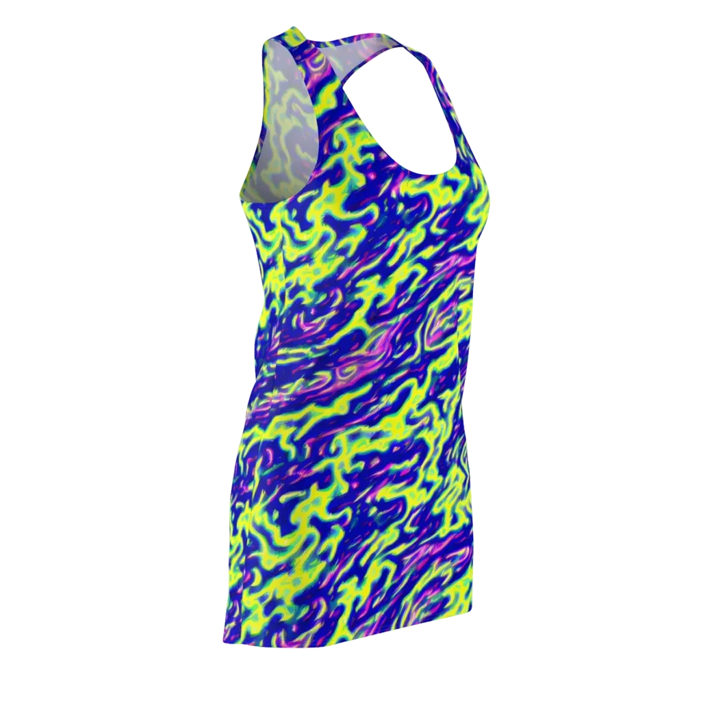 Hyperfluid on Racerback Dress — Front Side