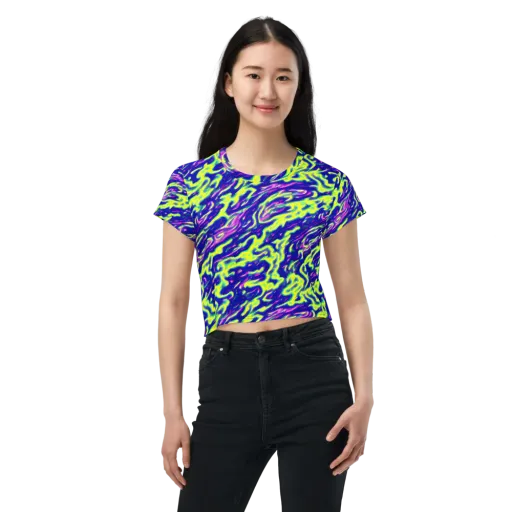 Hyperfluid on a Crop Tee
