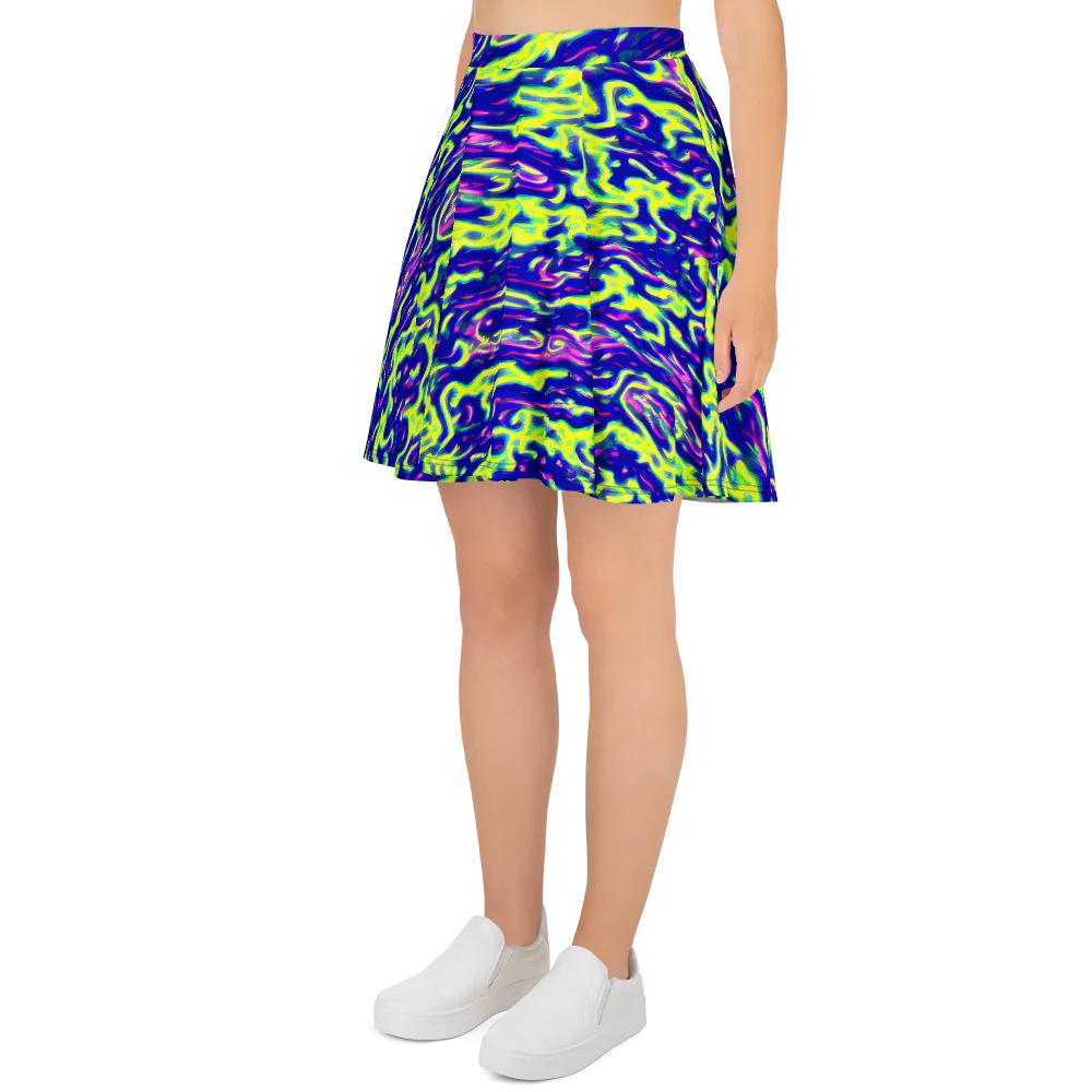 Hyperfluid on Skater Skirt — Left