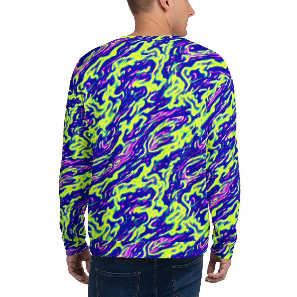 Hyperfluid on Sweatshirt — Back