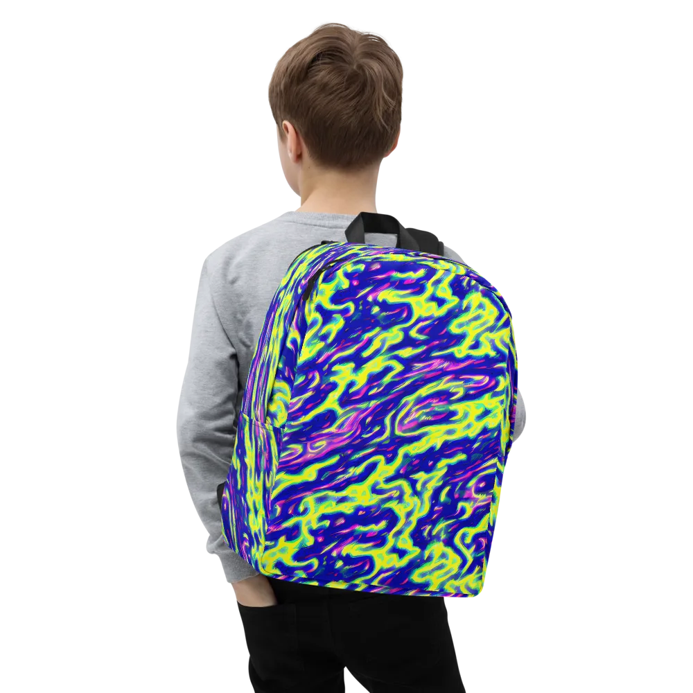 Hyperfluid on Minimalist Backpack — Zoomed-in