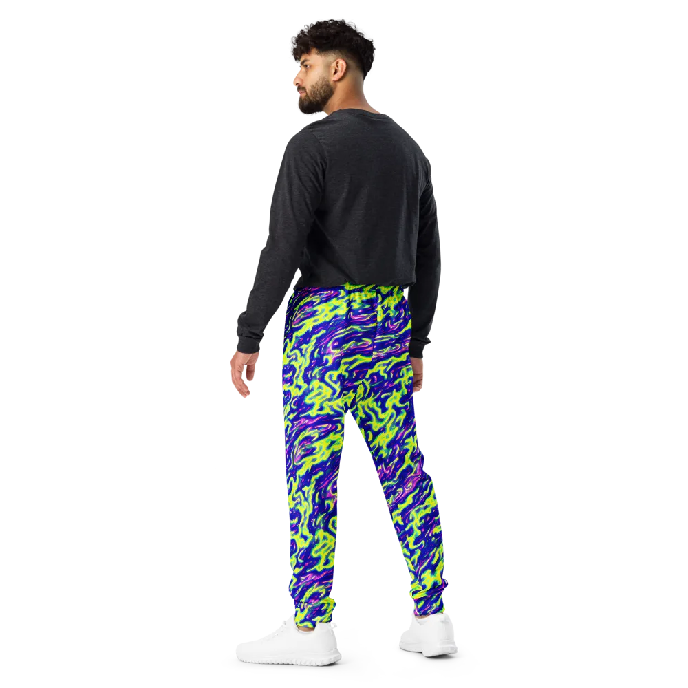Hyperfluid on Men's Joggers — Back