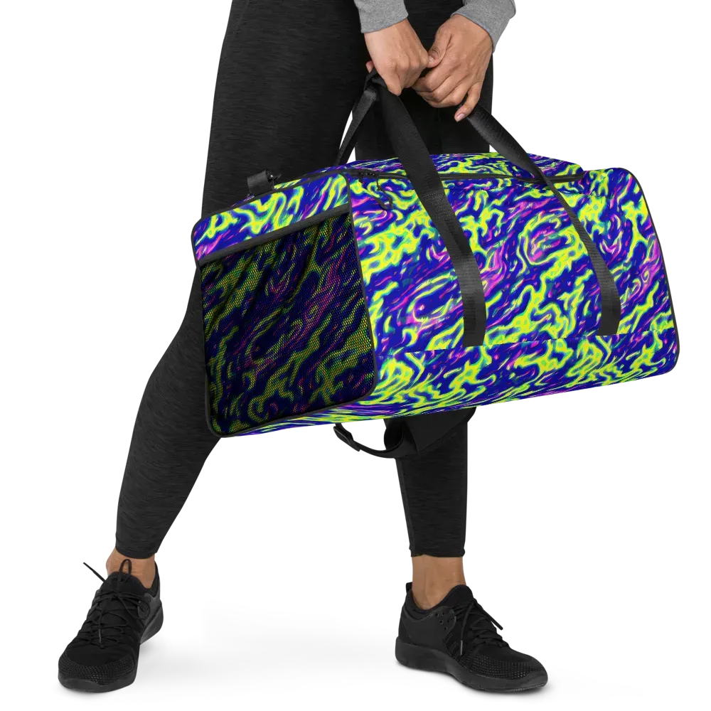 Hyperfluid on Duffle Bag — Right Front
