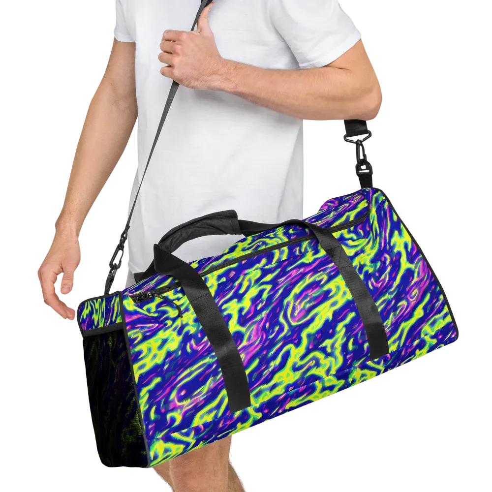 Hyperfluid on Duffle Bag — Right Front