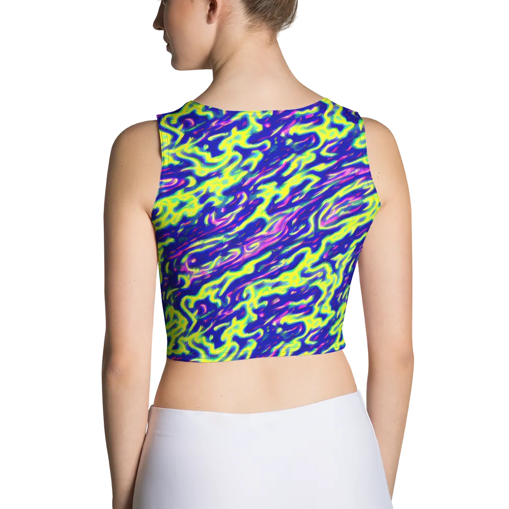 Hyperfluid on Crop Top — Back