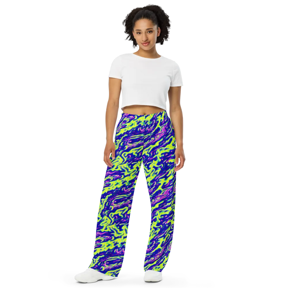 Hyperfluid on Wide-Leg Pants — Front
