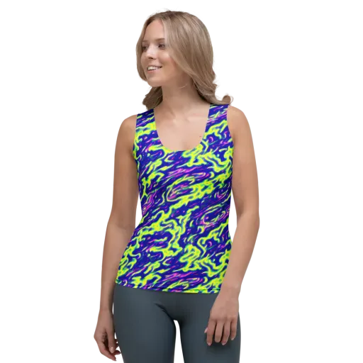 Hyperfluid on a Women's Tank Top