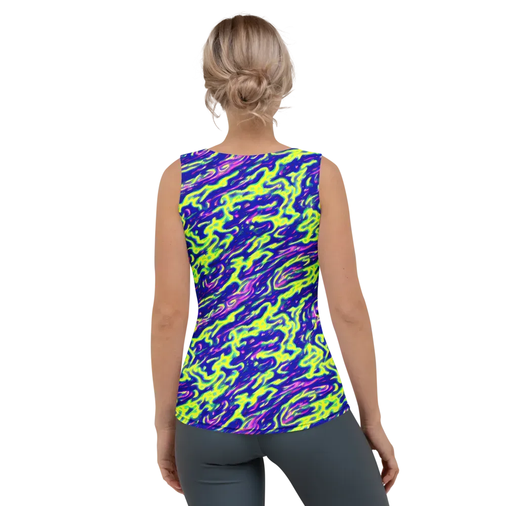 Hyperfluid on Women's Tank Top — Back