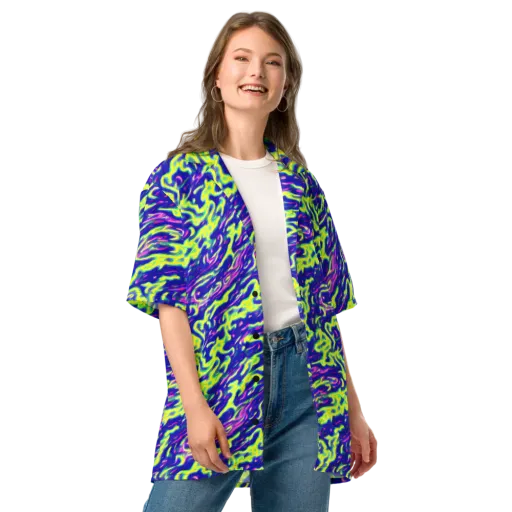 Hyperfluid on a Button Shirt