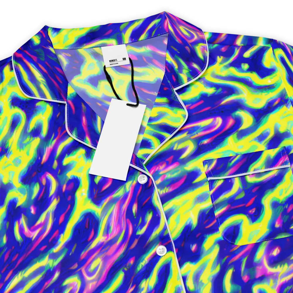Hyperfluid on Women's Short Sleeve Pajama Top — Product details