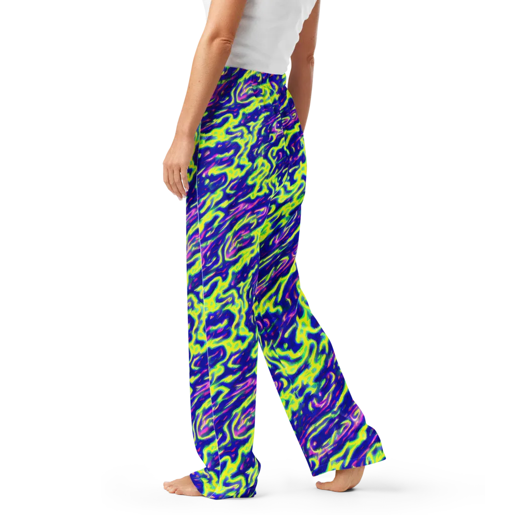 Hyperfluid on Women's Pajama Pants — Left